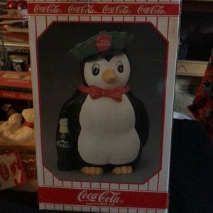 Coca-Cola cookie jar (porcelain) (Never used)